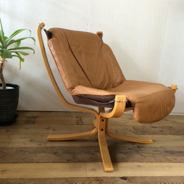 ノルウェー製 ビンテージ ファルコンチェア - 椅子